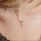 Rose Gold Stars, χρυσός 18 καρατίων με Διαμάντια